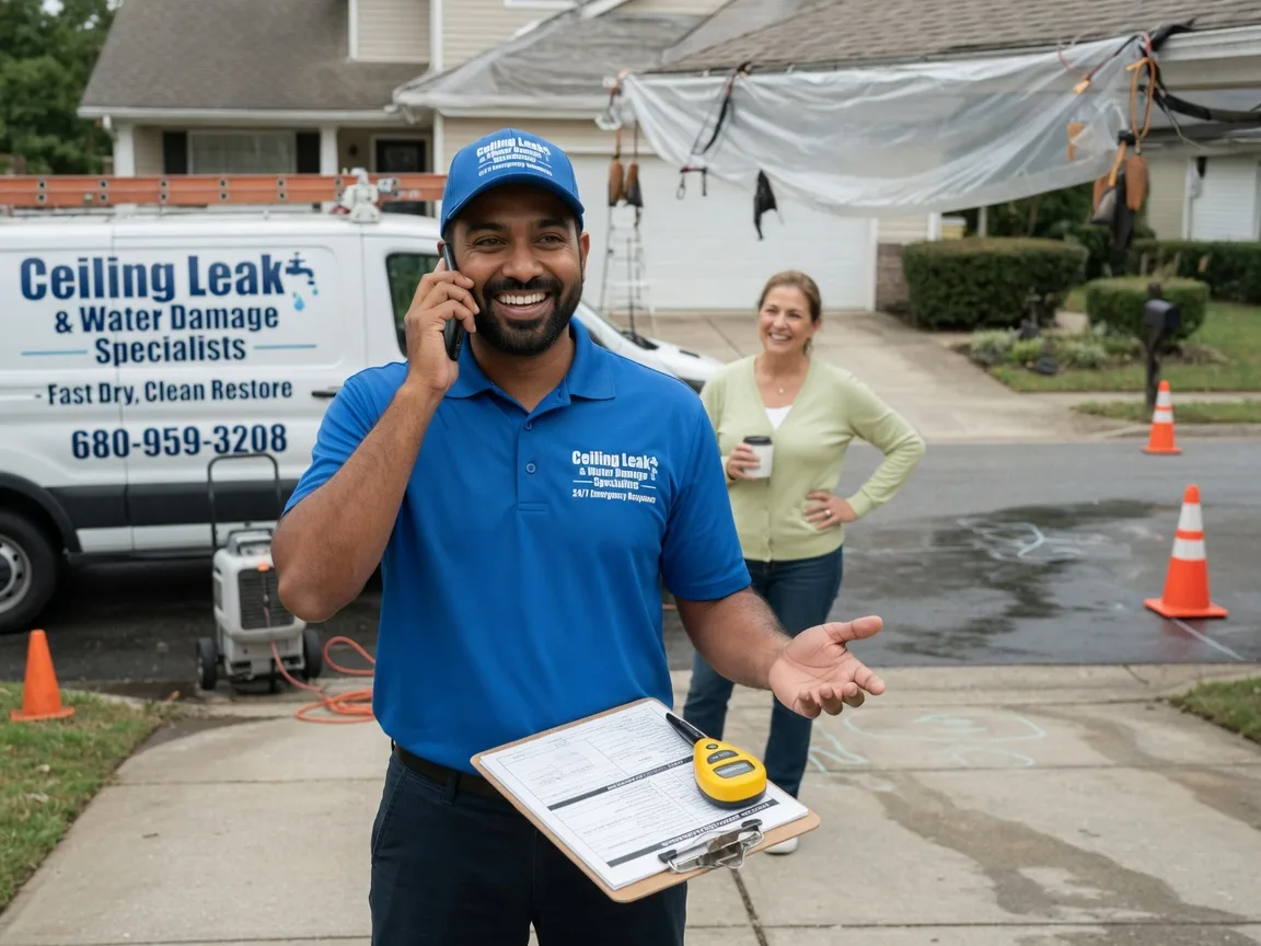 Ceiling Leak Cleanup Drakesboro, KY FAQs